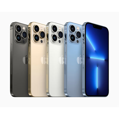 Photo of all colours iPhone 13 Pro 