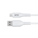 MiTEC MiPOWER USB-C to USB-A Cable - 2m - White-2