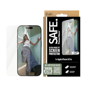 SAFE. by PanzerGlass™ Screen Protector Ultra Wide Fit for Apple iPhone 16 Pro - 0