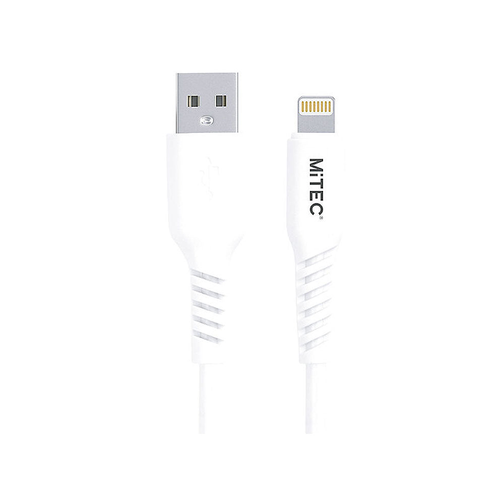 MiTEC USB-A to Lightning Cable 1M - White