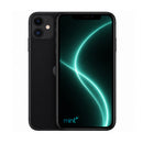 Photo of iPhone 11 black with mint+ wallpaper