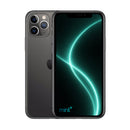 Photo of iPhone 11 Pro gray with mint+ wallpaper