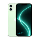Photo of iPhone 12 mini green with mint+ wallpaper