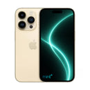 Photo of iPhone 14 pro gold with mint+ wallpaper