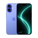 Photo of iPhone 16 plus blue with mint+ wallpaper