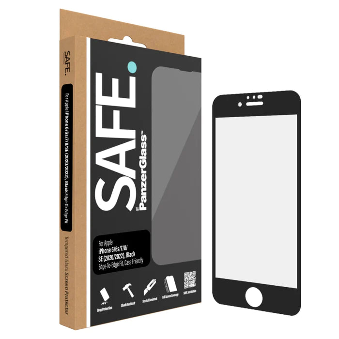 SAFE. by PanzerGlass™ Screen Protector for Apple iPhone 8/7/6/6s/SE (2020/2022)